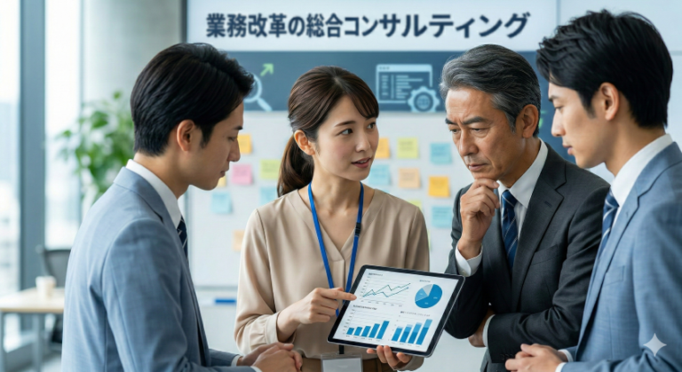 業務改革の総合コンサルティング