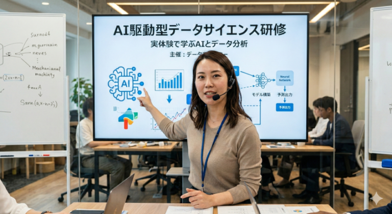AI駆動型データサイエンス研修